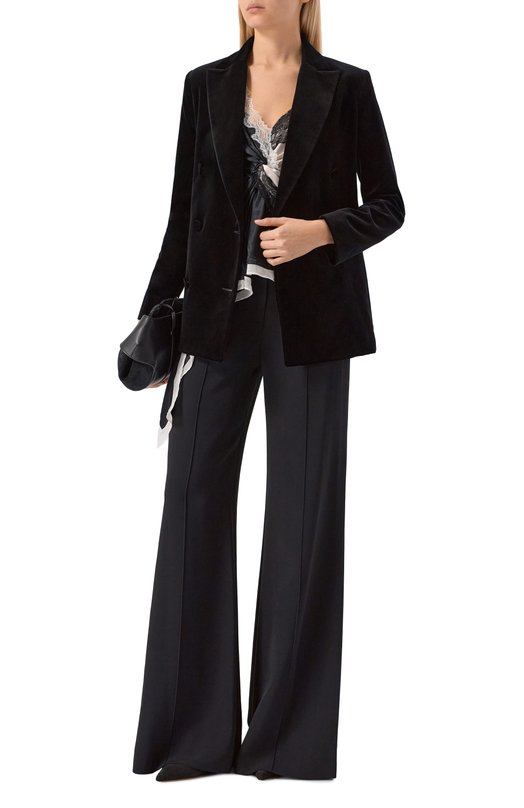 Бархатный жакет Antonelli Firenze P3182/682B Чёрный  P3182/682B Фото 2