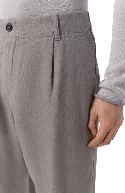 Льняные брюки HANNES ROETHER, арт. PA21DRE.6048, фото 5