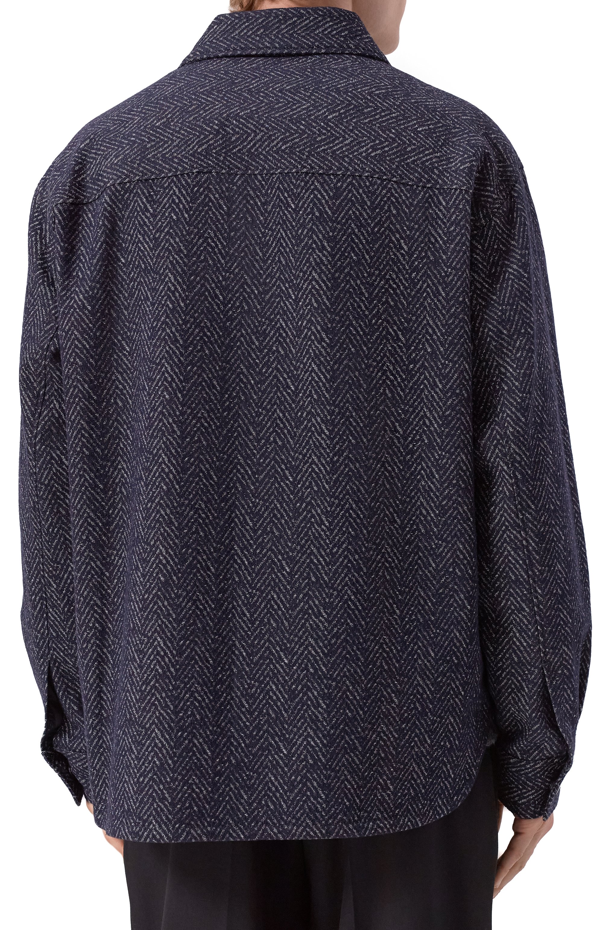 Хлопковая куртка-рубашка GIORGIO ARMANI, арт. GM002072/AF19617, фото 4