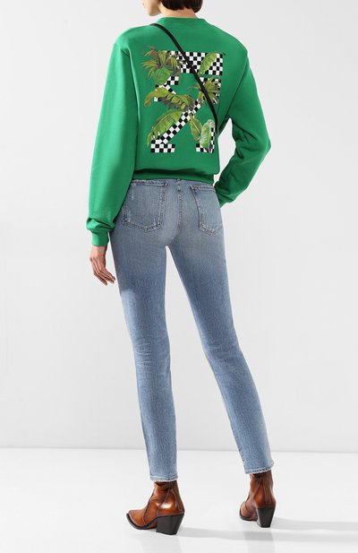 Хлопковый свитшот OFF-WHITE, арт. 0WBA026F19F300534010, фото 2