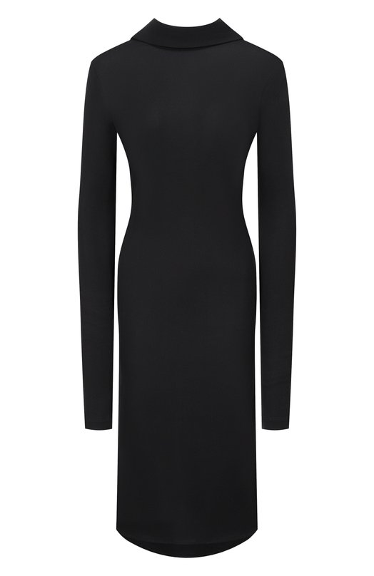 Платье из вискозы TOTEME 254-WRD0268-FB0497 Чёрный 254-WRD0268-FB0497