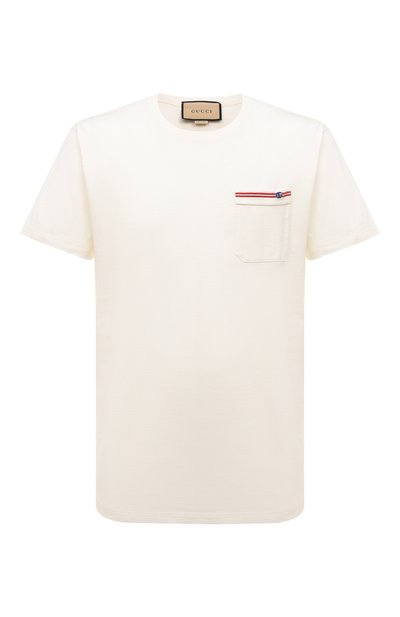 Хлопковая футболка GUCCI, арт. 673710 XJDVI, фото 1