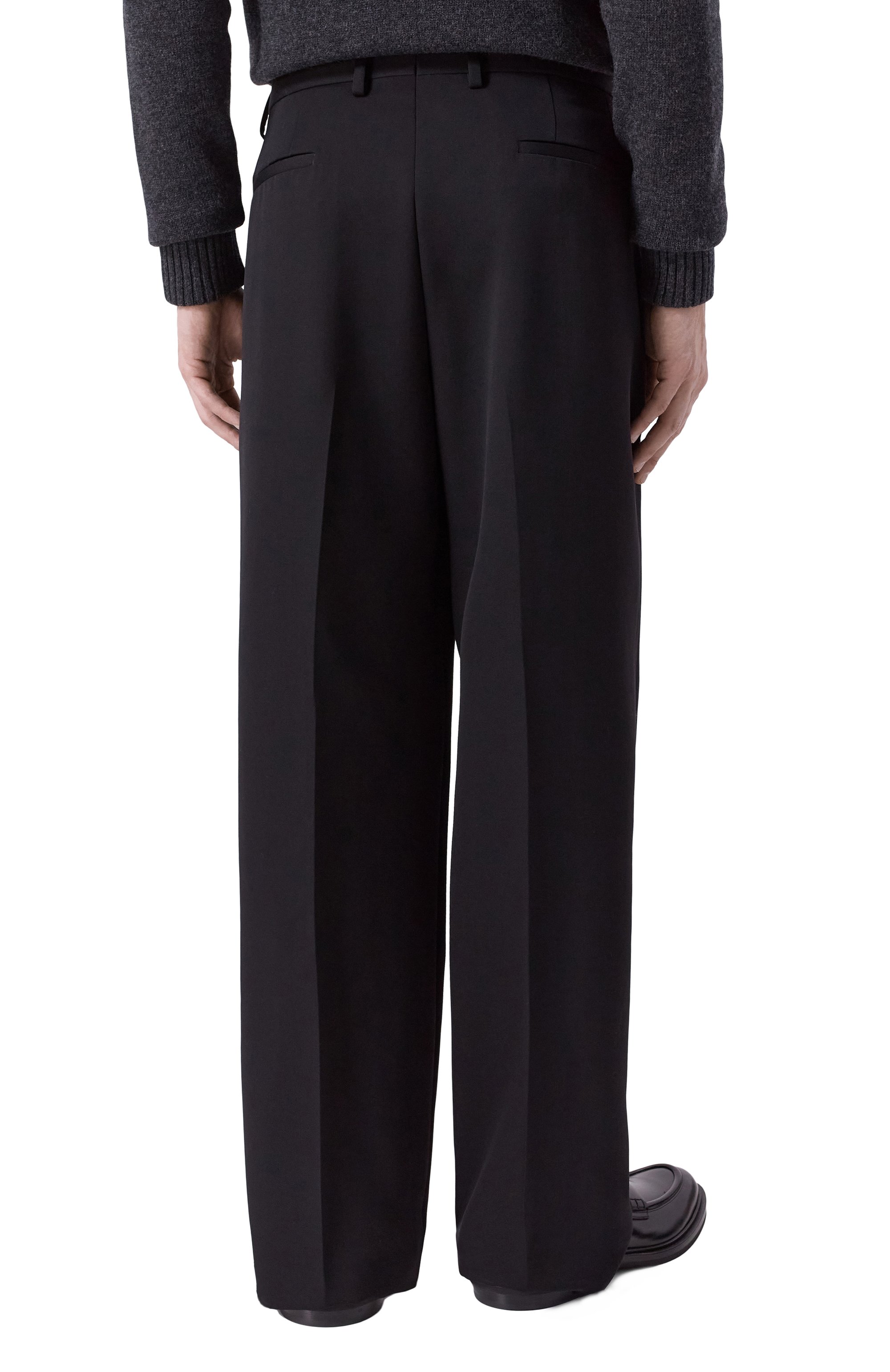 Шерстяные брюки DOLCE & GABBANA, арт. GP166T/FU21E, фото 4