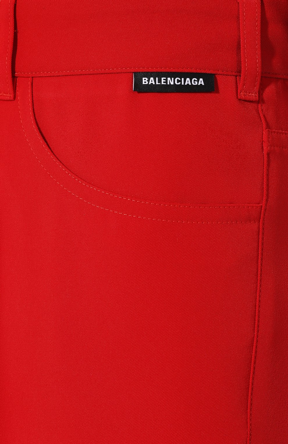 Брюки со стрелками BALENCIAGA красного цвета по цене 53750 руб., арт. 571469/TB011, фото 5 Брюки со стрелками BALENCIAGA, арт. 571469/TB011, фото 5