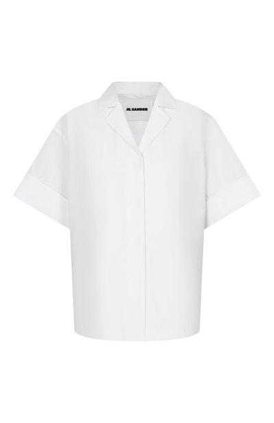 Женская хлопковая рубашка JIL SANDER, арт. J04DL0105/J45002