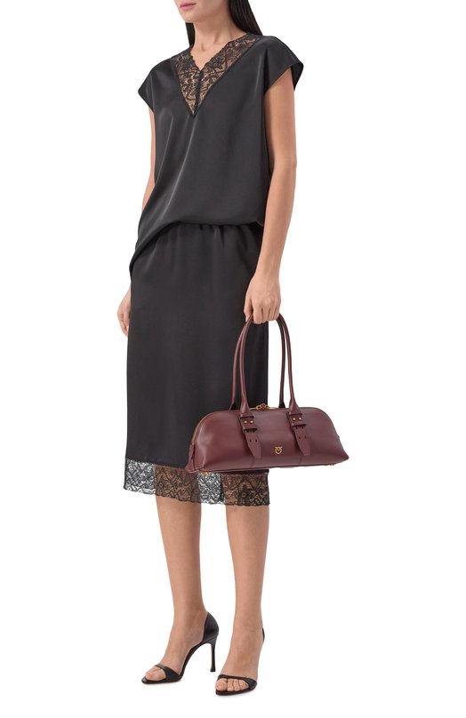 Сумка Escape large Pinko 106169/A0Q0 Бордовый  106169/A0Q0 Фото 7