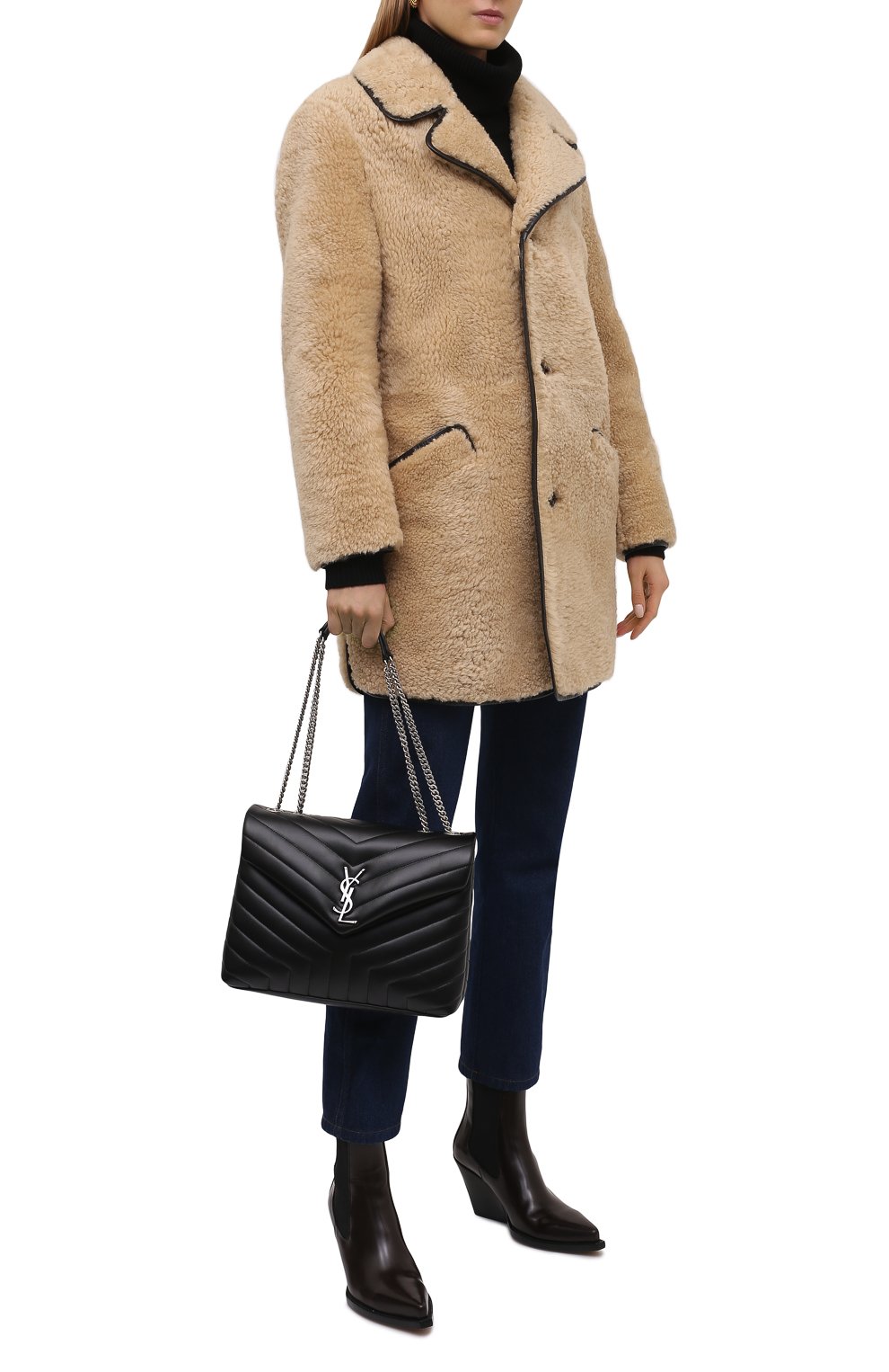 Сумка loulou medium SAINT LAURENT, арт. 574946/DV726, фото 7