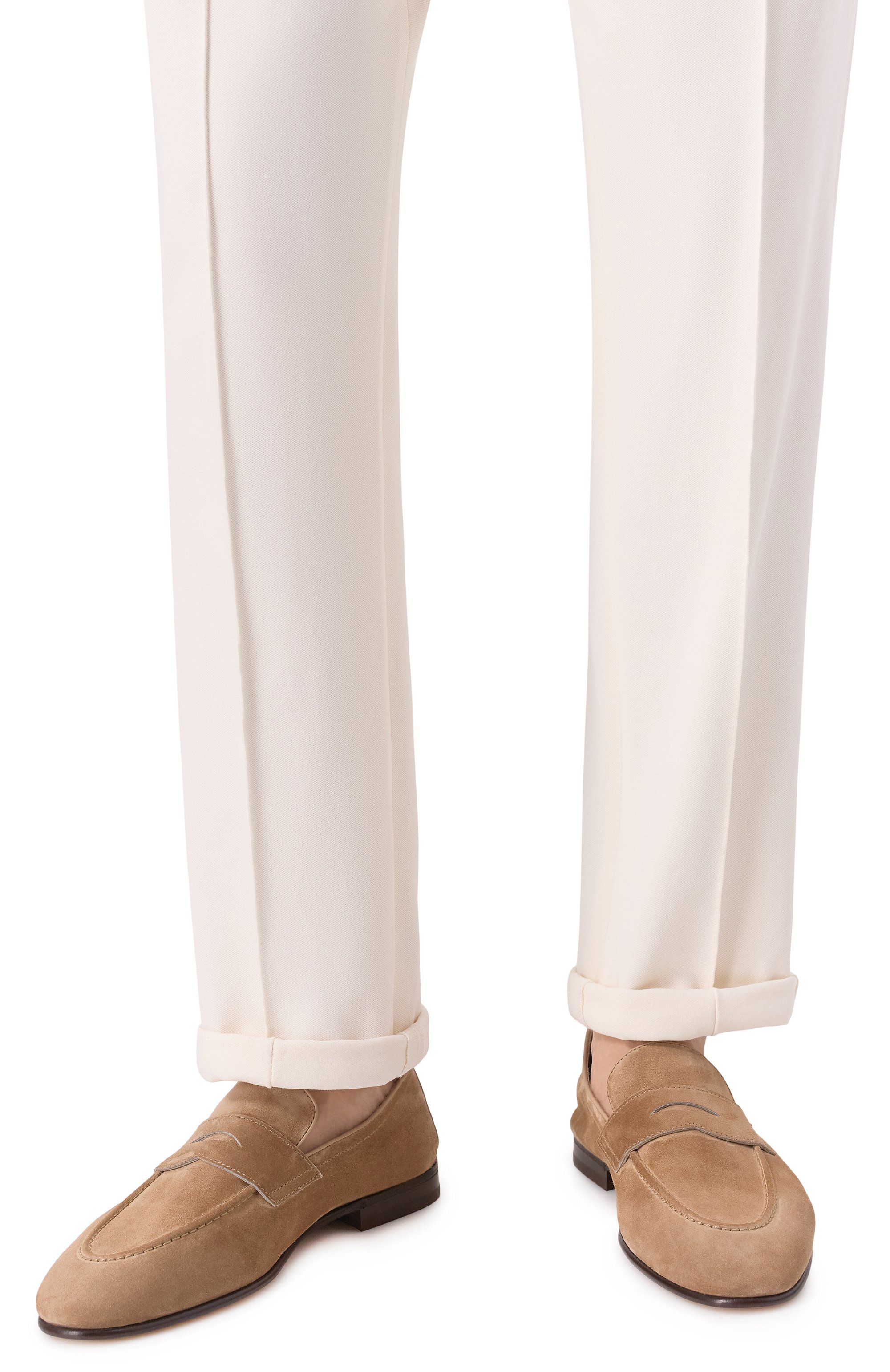 Замшевые пенни-лоферы BRUNELLO CUCINELLI, арт. MZUCAHG730, фото 3