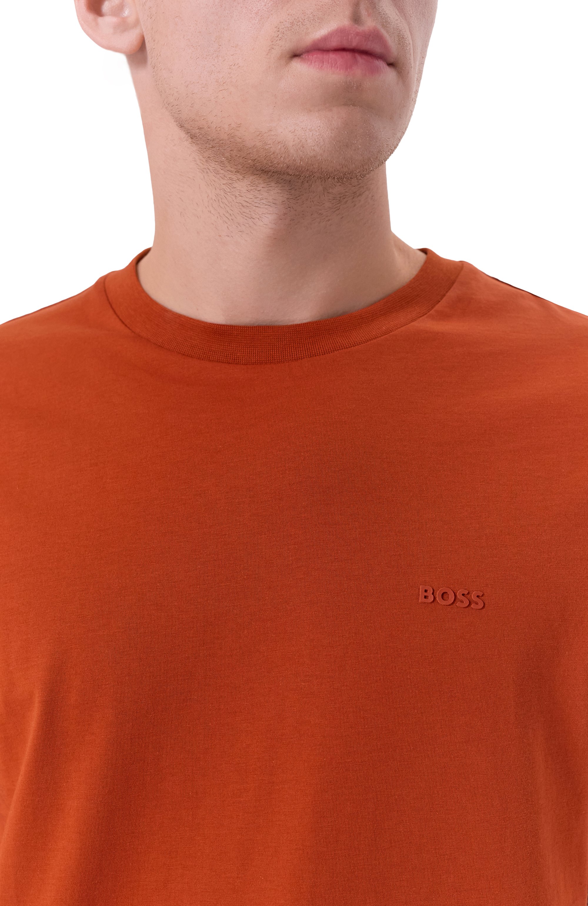 Хлопковая футболка BOSS, арт. 50468347, фото 5