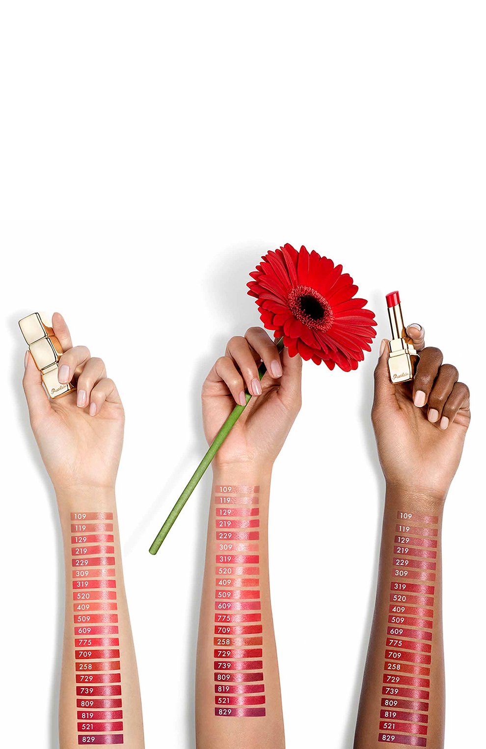 Помада для губ kisskiss shine bloom, 258 сияние поцелуя GUERLAIN, арт. G043498, фото 3