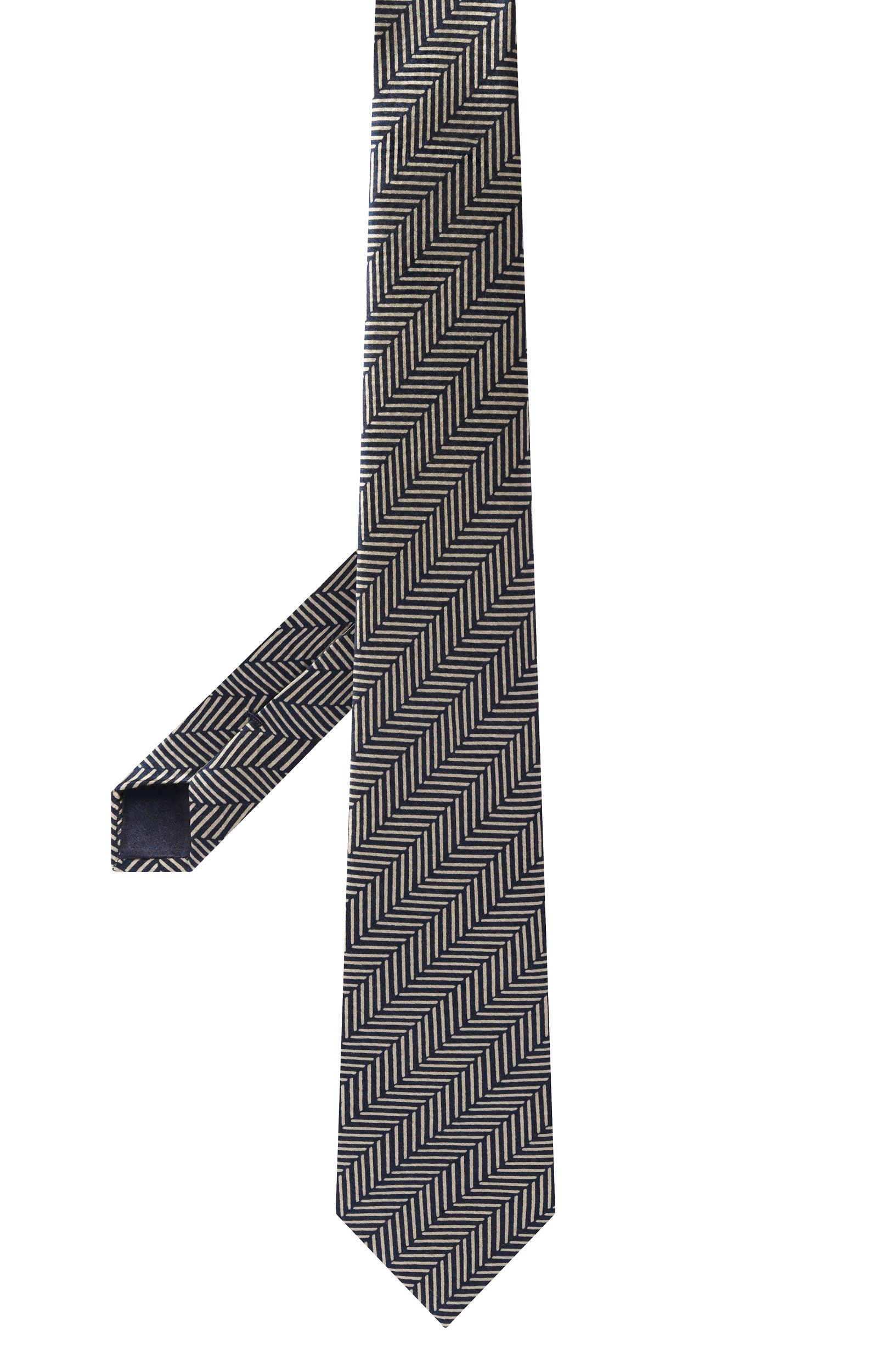 Шелковый галстук GIORGIO ARMANI синего цвета по цене 26450 руб., арт. GM000803/TE22462, фото 3 Шелковый галстук GIORGIO ARMANI, арт. GM000803/TE22462, фото 3