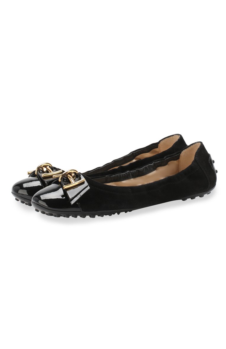 Замшевые балетки TOD’S, арт. XXW0HI0AS10RTU, фото 1