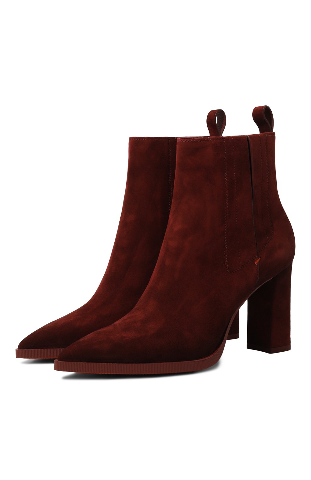 Замшевые ботильоны SANTONI, арт. WTEG71165PC4NAEA, фото 1