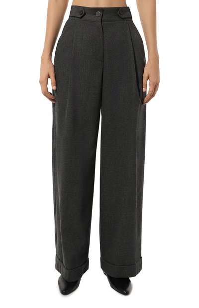 Брюки из шерсти и кашемира EMPORIO ARMANI, арт. EW001021/TE10537, фото 3