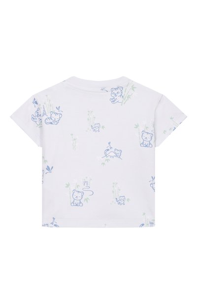 Комплект из футболки и брюк KENZO темно-синего цвета по цене 23750 руб., арт. K61598, фото 3 Комплект из футболки и брюк KENZO, арт. K61598, фото 3