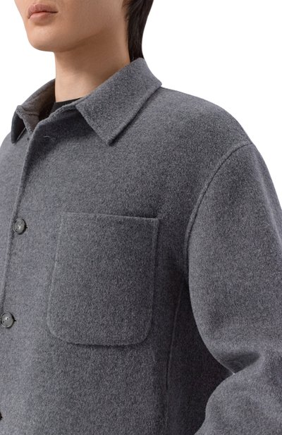 Шерстяная куртка-рубашка HEVO, арт. BARID/I700, фото 5