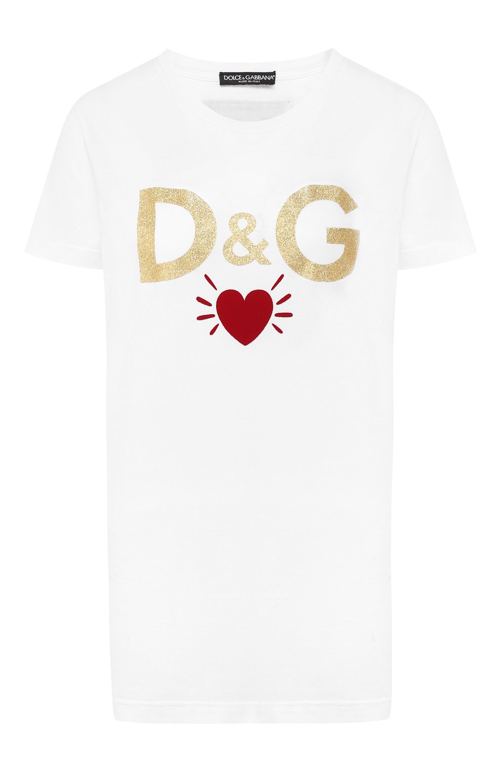 Хлопковая футболка DOLCE & GABBANA, арт. F8H32T/G7TLB, фото 1