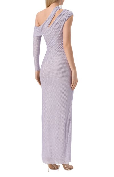 Платье с отделкой стразами SELF-PORTRAIT, арт. SS25-169X-L, фото 4