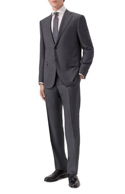 Мужской костюм из шерсти и шелка CANALI, арт. E11220/10-BX05604