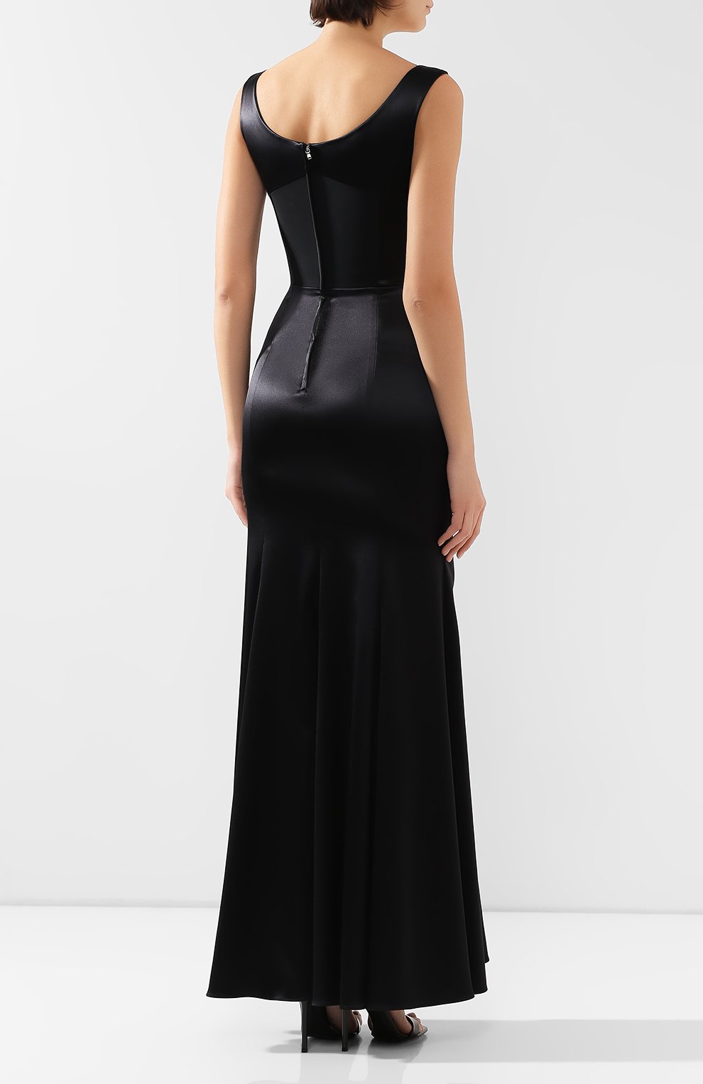 Атласное платье DOLCE & GABBANA, арт. F6G40T/FURHH, фото 4