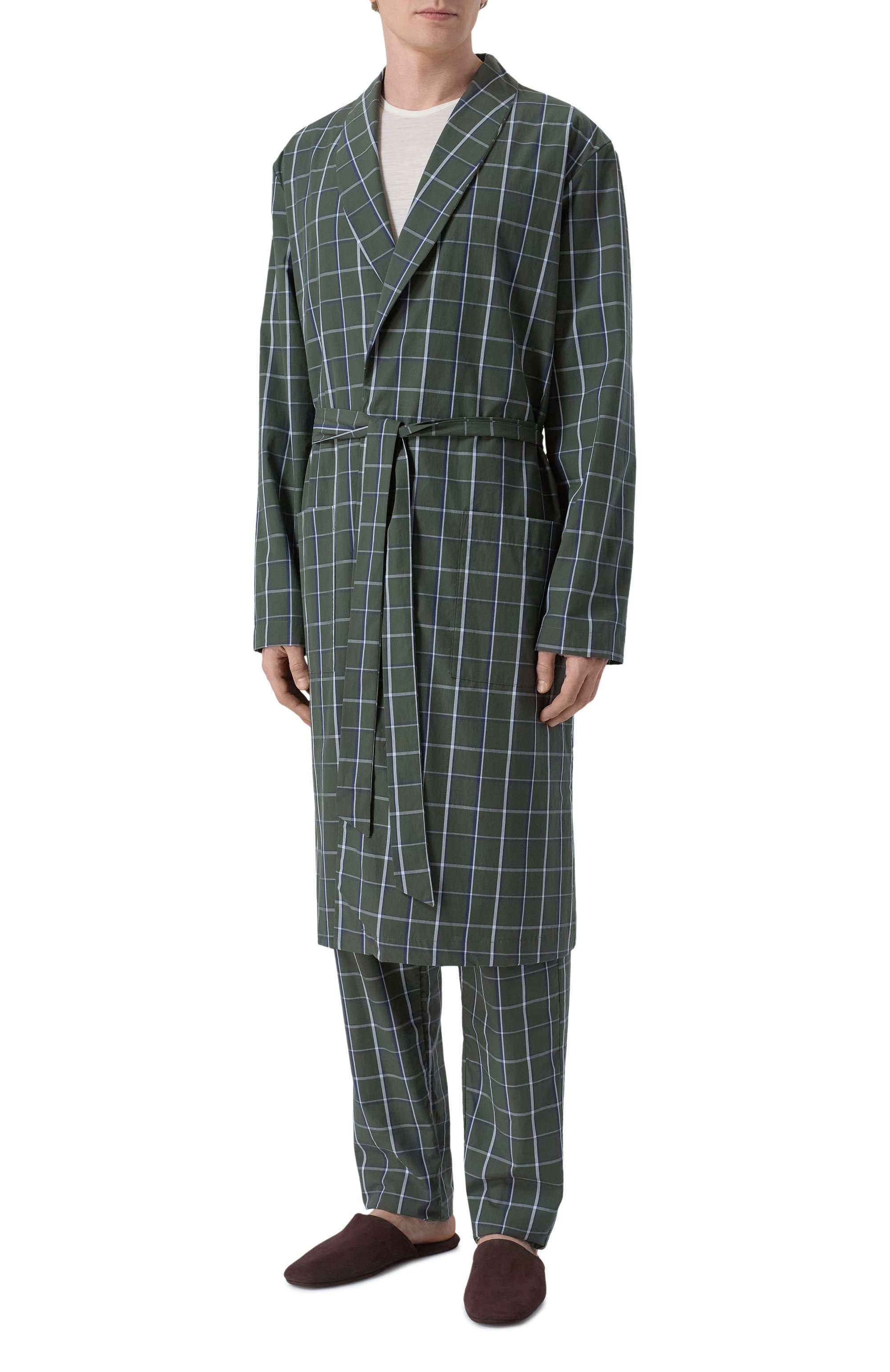 Хлопковый халат HANRO, арт. 075116, фото 3