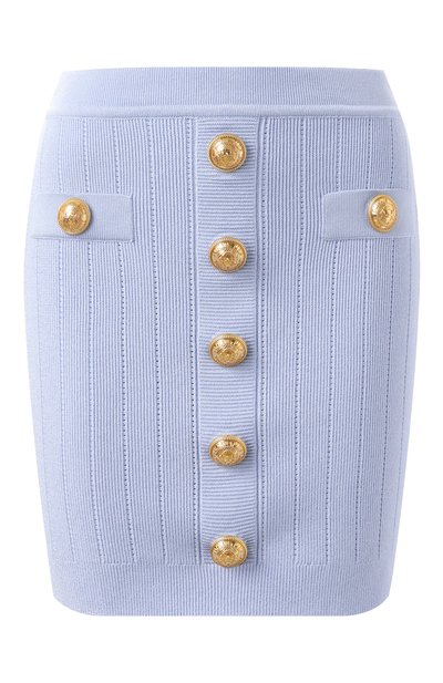 Женская юбка из вискозы BALMAIN, арт. EF1LB290/KB07