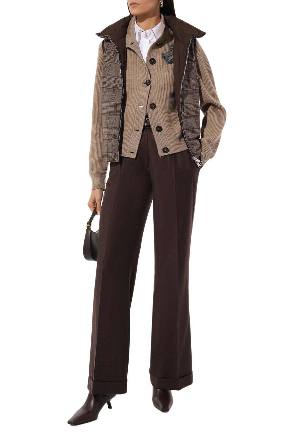 Жилет из шерсти и кашемира KITON, арт. D53628K0520E03, фото 2