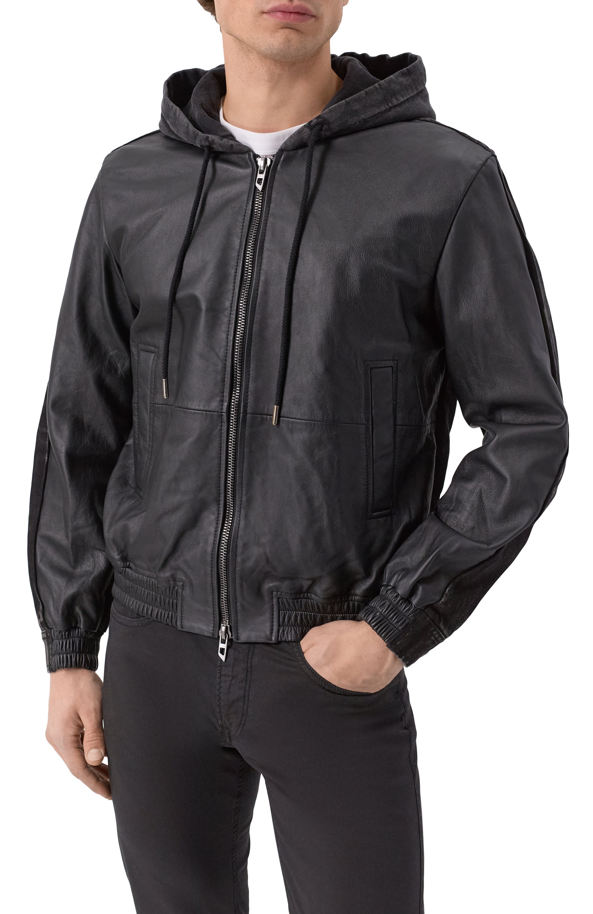 Комбинированный бомбер DIESEL, арт. A16072/0QLAI, фото 3