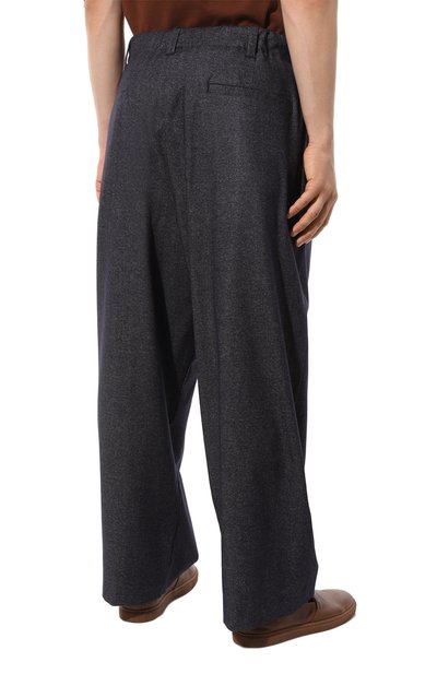 Брюки из шерсти и хлопка GIORGIO ARMANI, арт. 6RSP9I/SNE1Z, фото 4