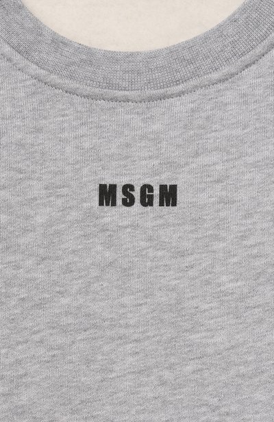 Хлопковый свитшот MSGM KIDS, арт. F6MSJBSW303, фото 3