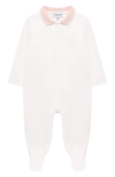 Комплект из трех предметов EMPORIO ARMANI розового цвета по цене 17350 руб., арт. 3KHV79/4JGCZ, фото 2 Комплект из трех предметов EMPORIO ARMANI, арт. 3KHV79/4JGCZ, фото 2