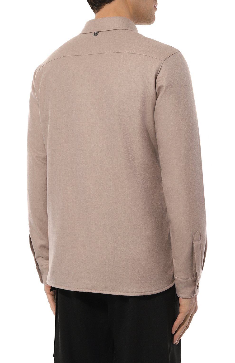 Кашемировая куртка-рубашка COLOMBO, арт. GI00428/SI, фото 4