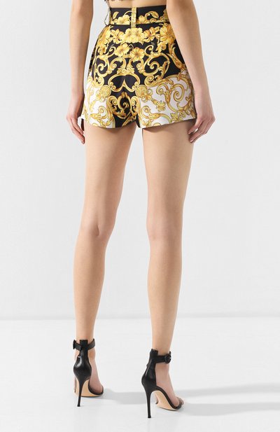 Шелковые шорты VERSACE, арт. A82118/A228617, фото 4