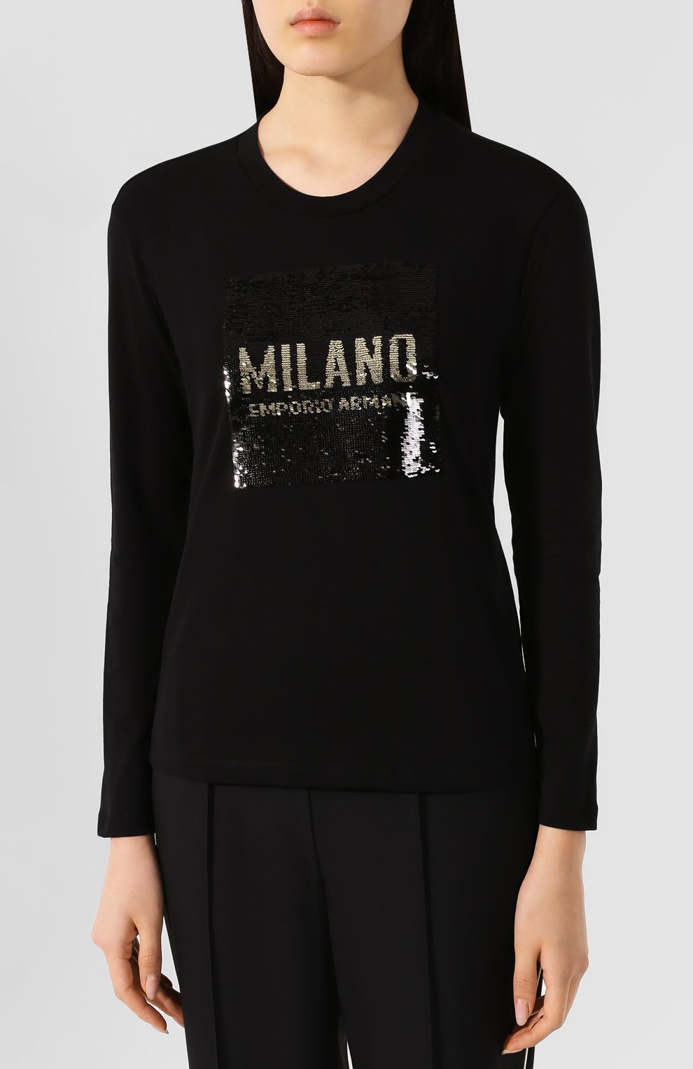 Хлопковый пуловер EMPORIO ARMANI, арт. 3H2T6T/2JQAZ, фото 3