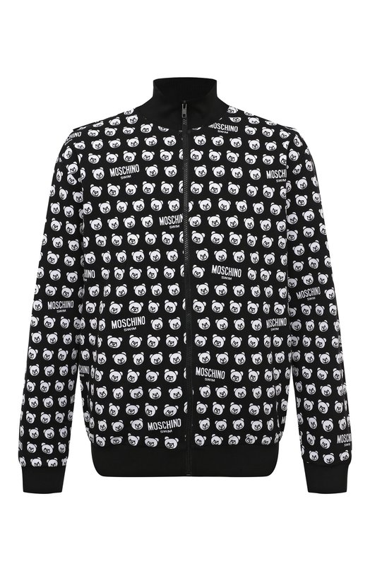 

Хлопковая толстовка Moschino, Чёрный