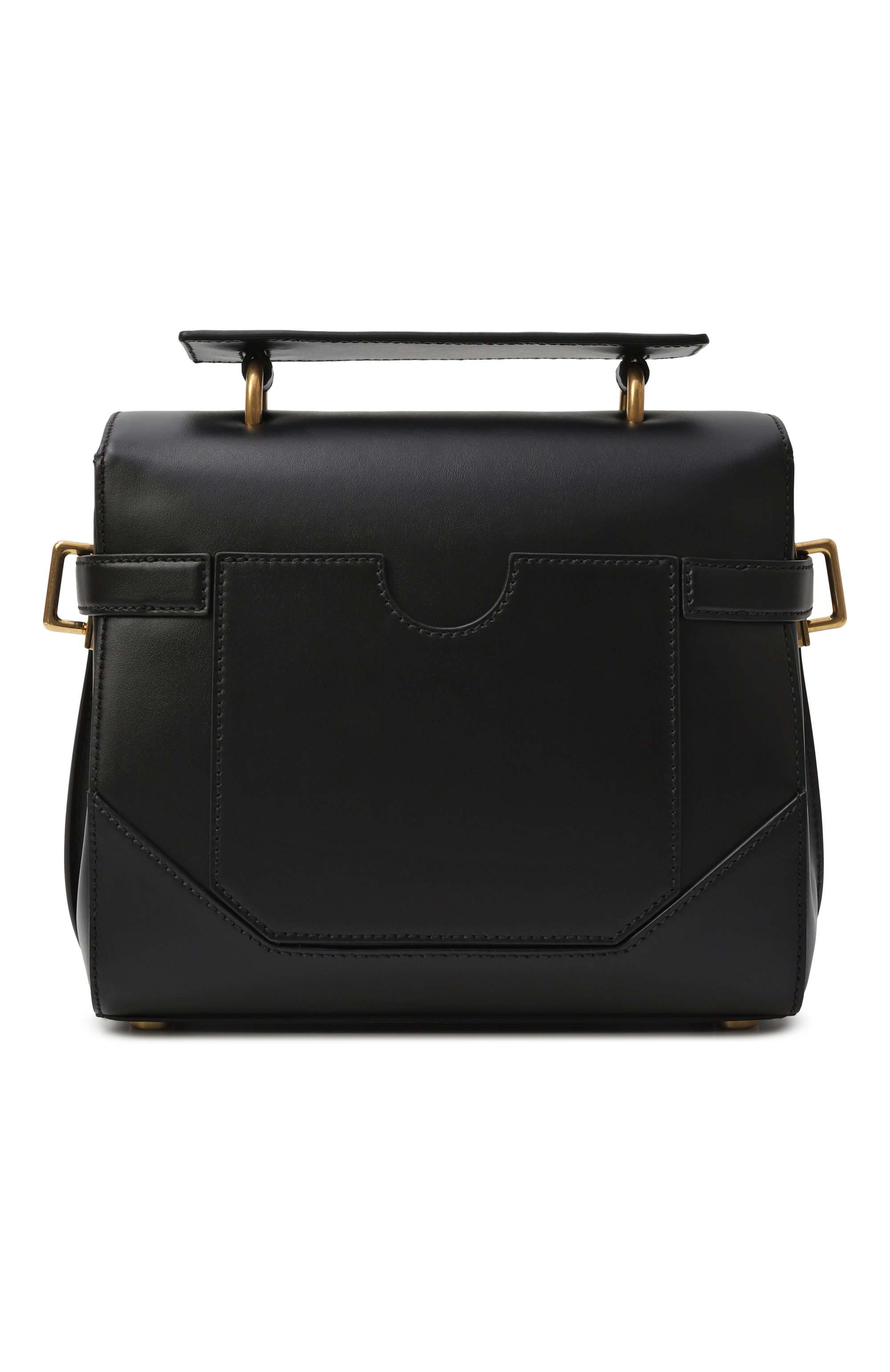 Сумка b-buzz 23 BALMAIN черного цвета по цене 219000 руб., арт. DN1DB526/LAVE, фото 6 Сумка b-buzz 23 BALMAIN, арт. DN1DB526/LAVE, фото 6