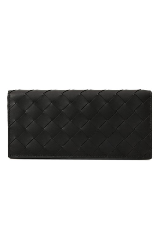 Кожаное портмоне Bottega Veneta 635567/V3US1 Чёрный 635567/V3US1