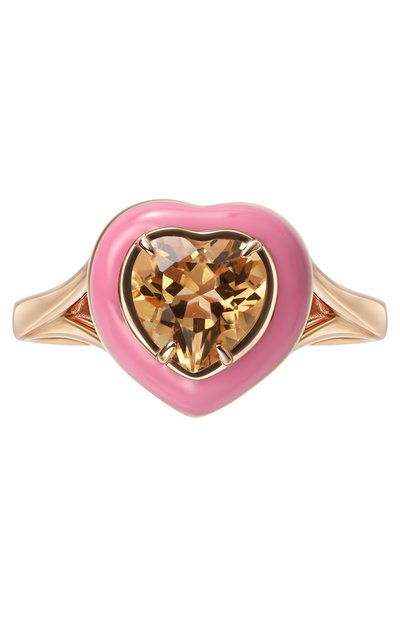 Женское кольцо courage с цитрином MOONKA, арт. crg-r-ctr