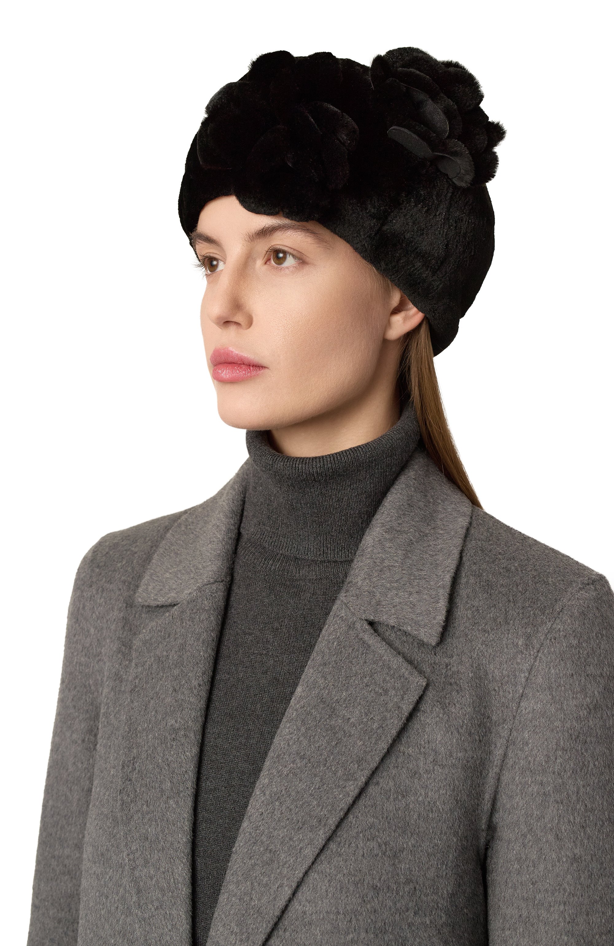 Меховой берет виолетта из норки FURLAND, арт. 0101700150323600732, фото 2