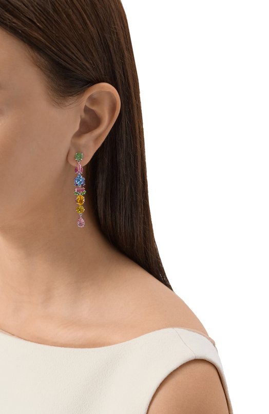 Серьги Gema Swarovski 5656417 Разноцветный  5656417 Фото 3