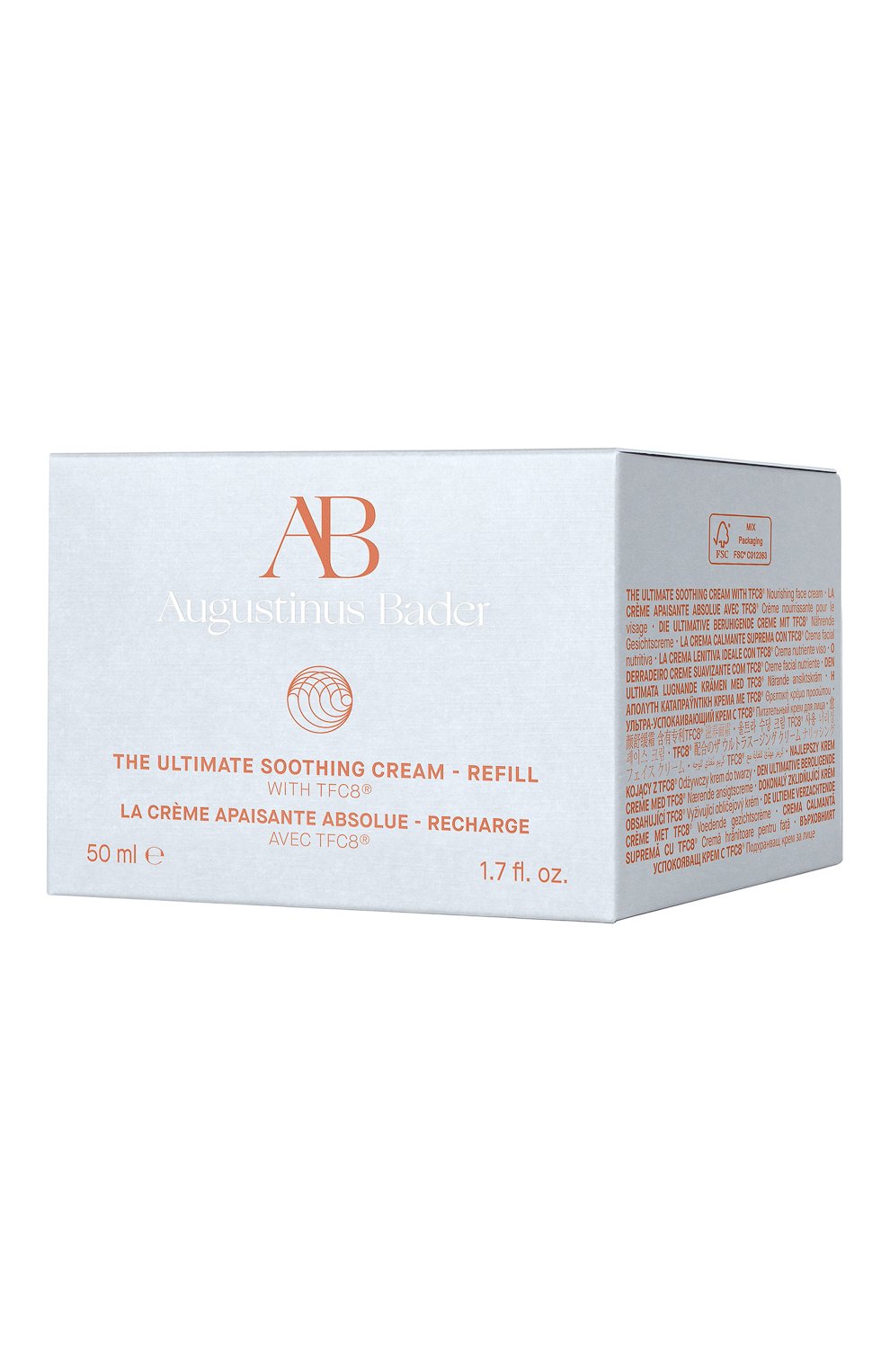 Сменный блок с успокаивающим кремом для лица the ultimate soothing cream (50 ml) AUGUSTINUS BADER, арт. 5060552903506, фото 4