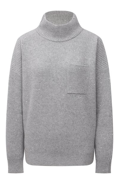Женский свитер из кашемира и шерсти BRUNELLO CUCINELLI, арт. MBM755804