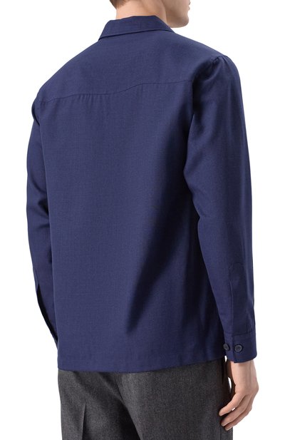 Рубашка из шерсти и шелка STEFANO RICCI, арт. SP007777/WKL04S, фото 4