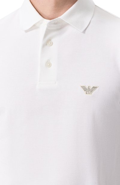 Хлопковое поло EMPORIO ARMANI, арт. EM005358/AF10497, фото 5