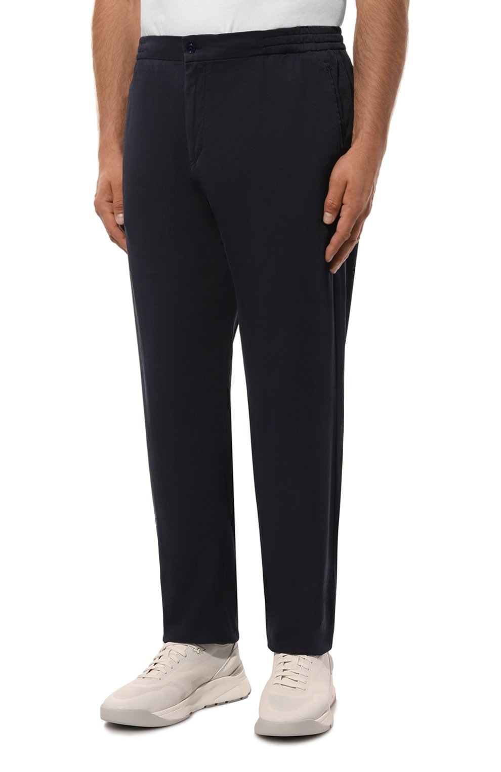 Брюки из хлопка и шелка MARCO PESCAROLO, арт. CHIAIAM/4707, фото 3