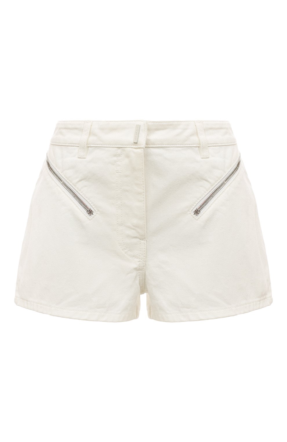 Джинсовые шорты GIVENCHY белого цвета по цене 99500 руб., арт. BW50R15/0K9100, фото 1 Джинсовые шорты GIVENCHY, арт. BW50R15/0K9100, фото 1