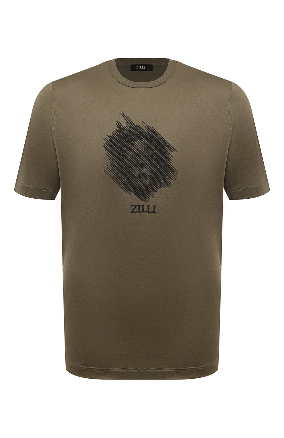Хлопковая футболка ZILLI, арт. TSR001M0110VLIST0M, фото 1