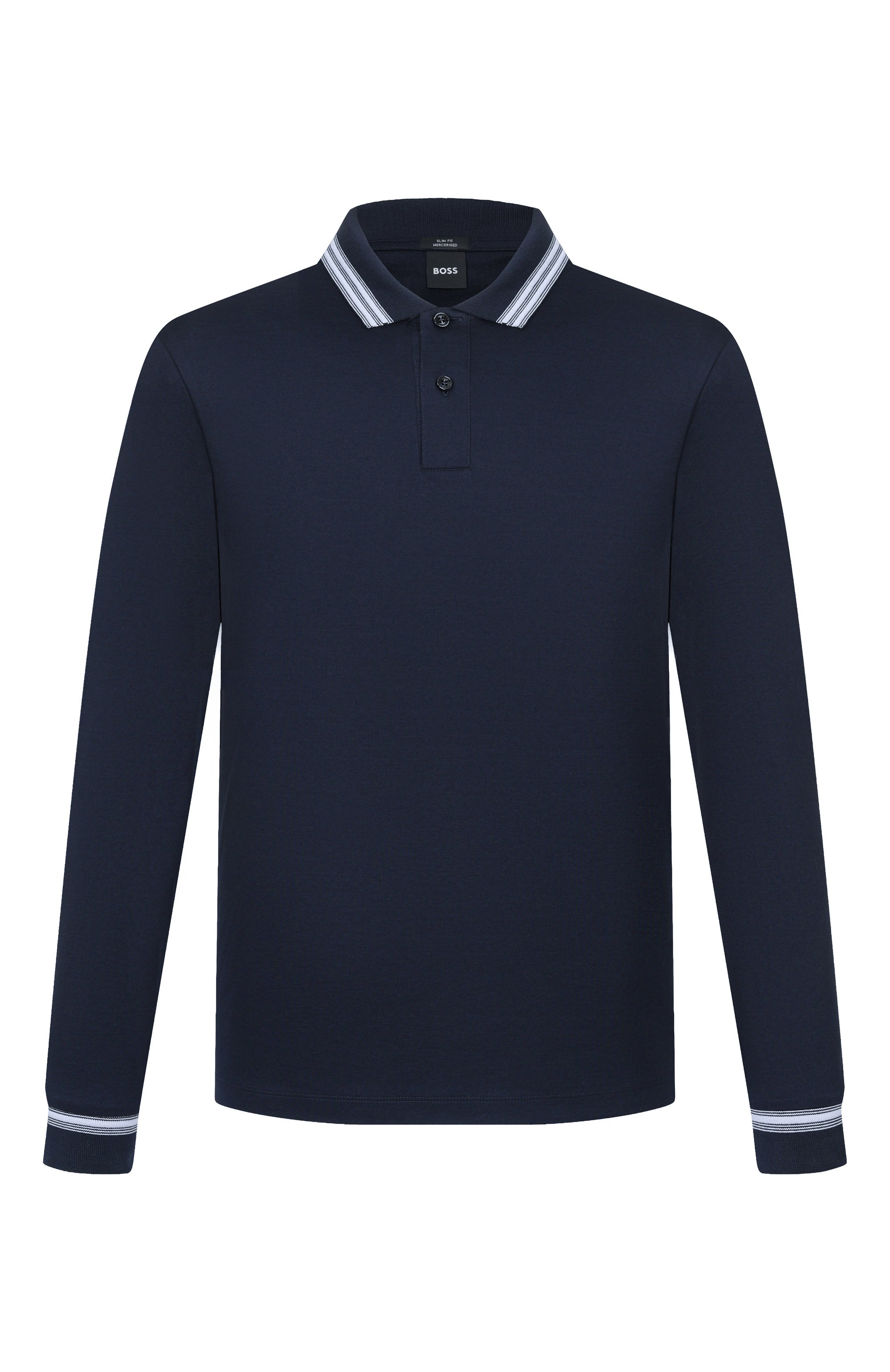 Хлопковое поло BOSS, арт. 50554530, фото 1