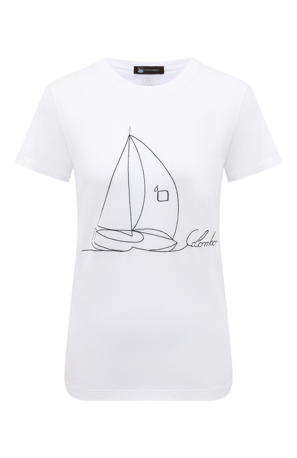 Хлопковая футболка COLOMBO, арт. TS00330, фото 1