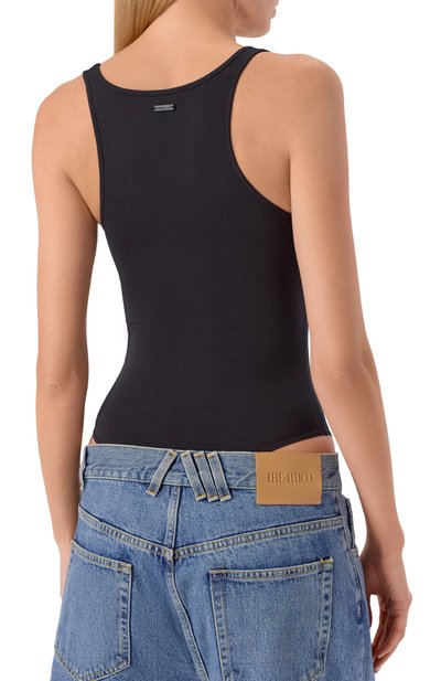 Хлопковое боди MUGLER, арт. 25F3B002736017, фото 4